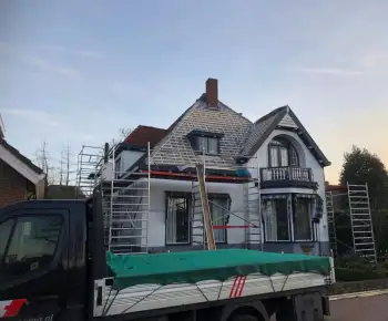 Dakvernieuwing van een compleet dak van herenhuis in Veendam