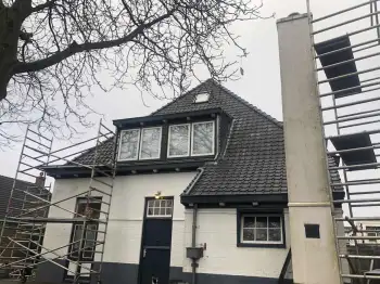 Dakvernieuwing van een compleet dak van herenhuis in Veendam